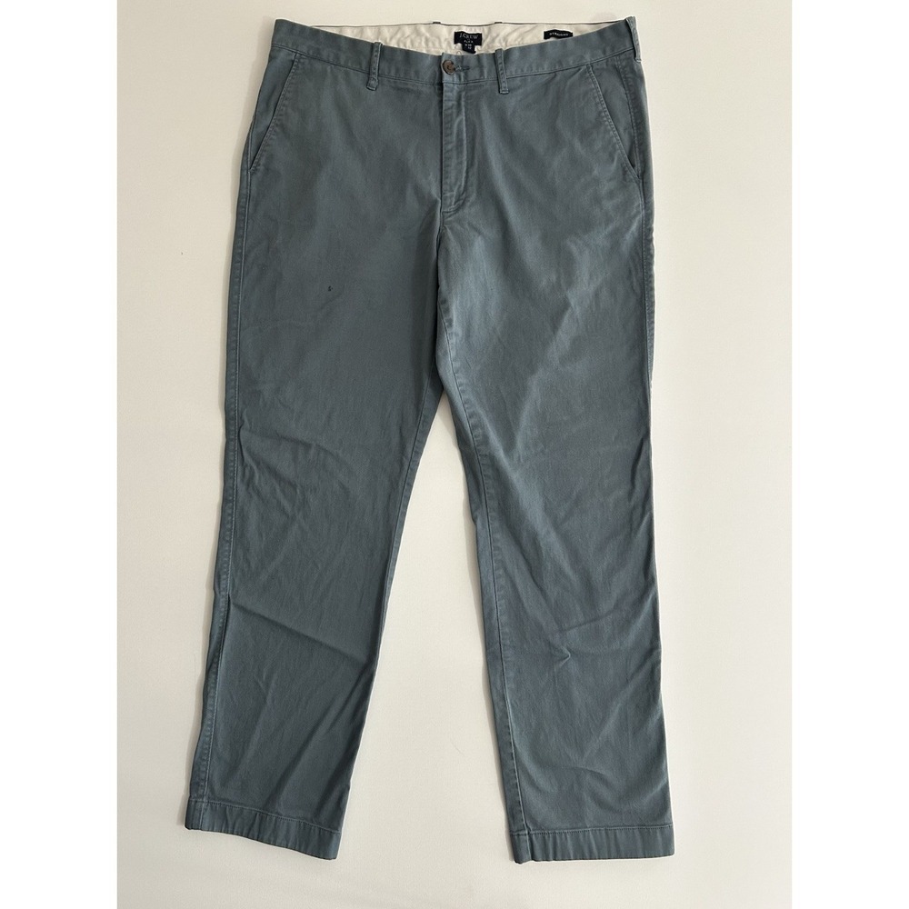 J.Crew Blue Straight‑Leg Chino Pants – Men's 36x32